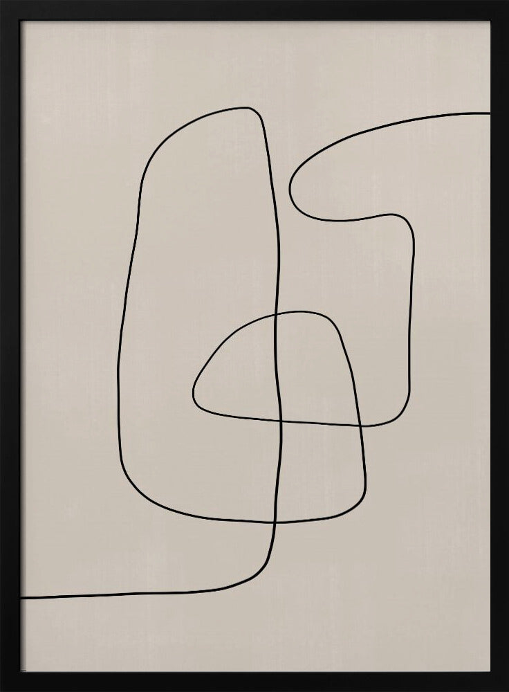 Curved Line Dance | Poster