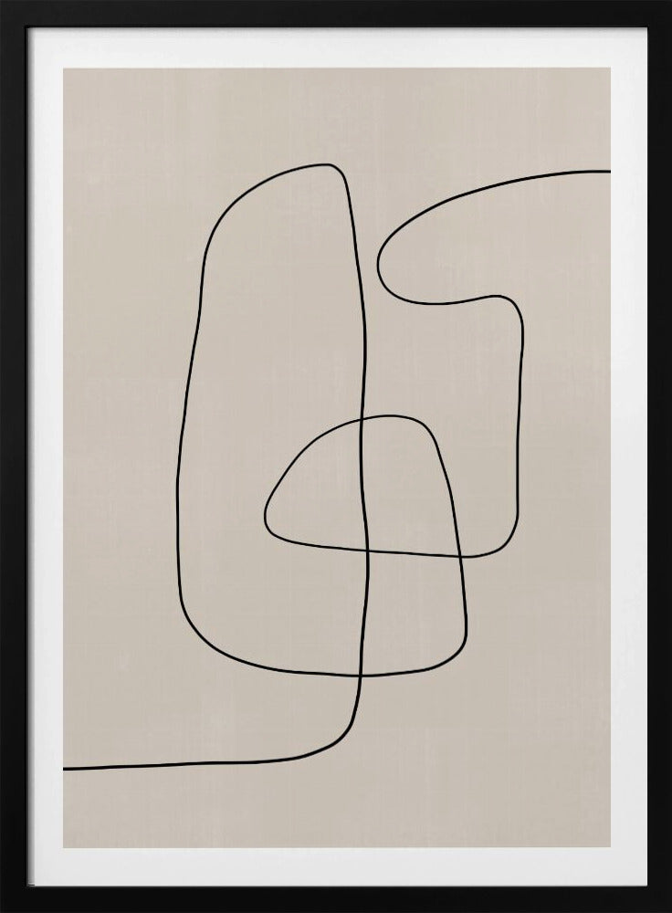 Curved Line Dance | Poster