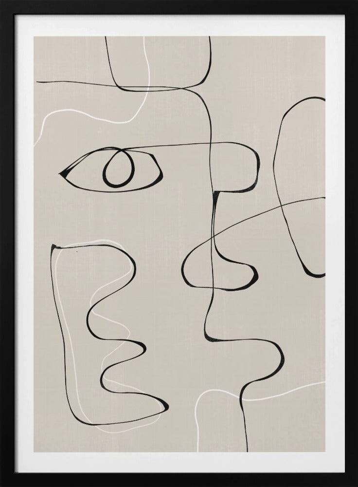 Abstract Facescape | Poster