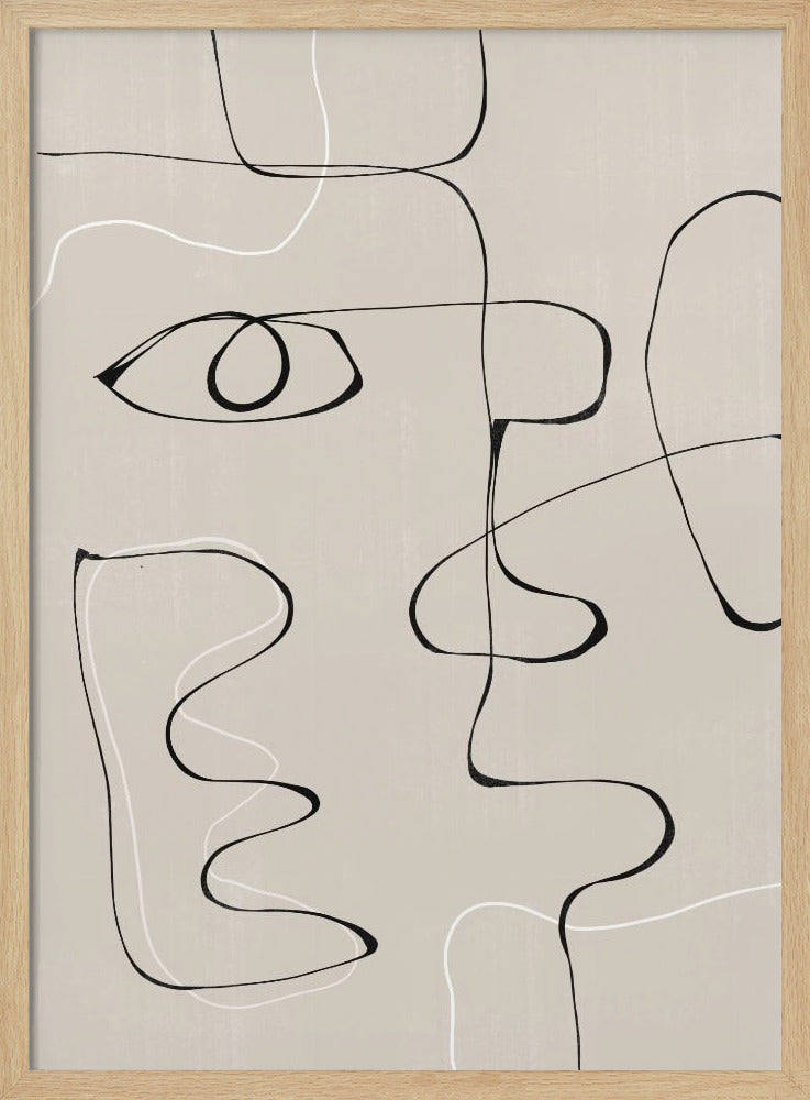 Abstract Facescape | Poster