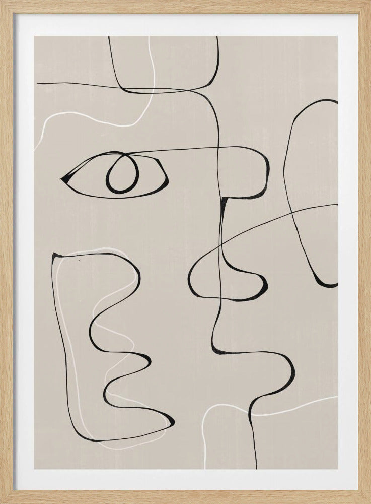 Abstract Facescape | Poster