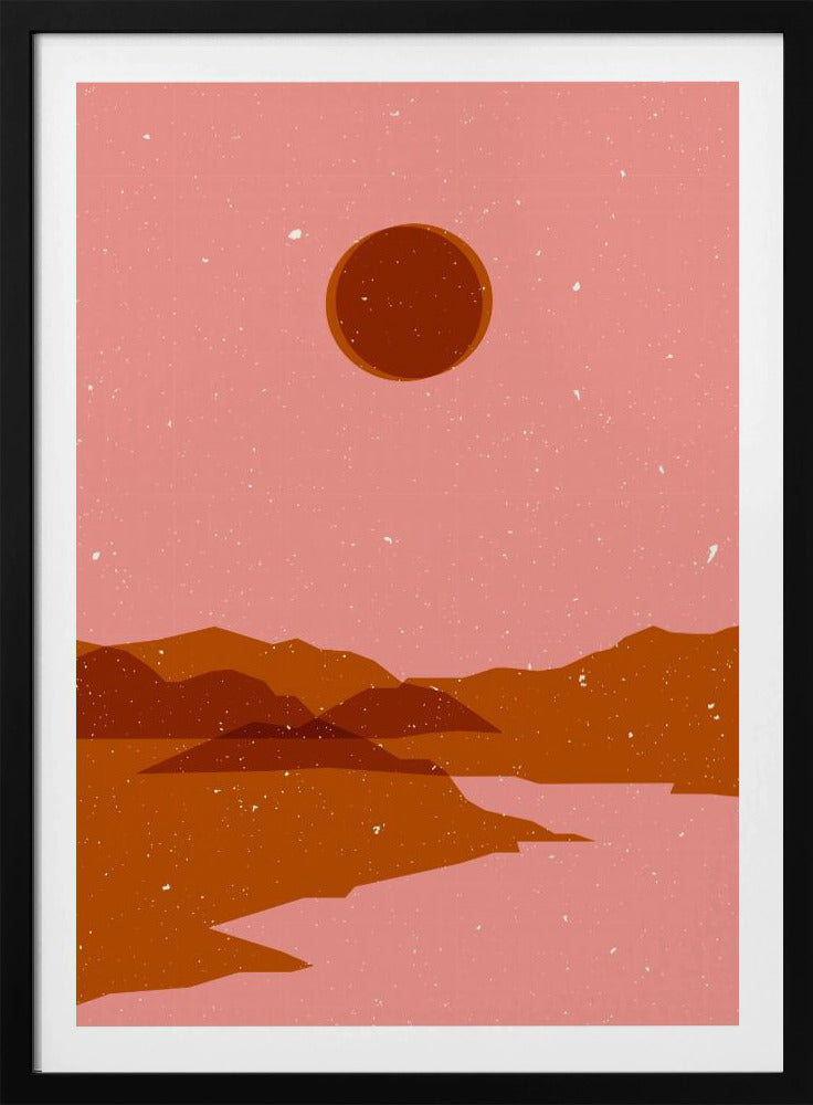 Moon  landscape | Poster