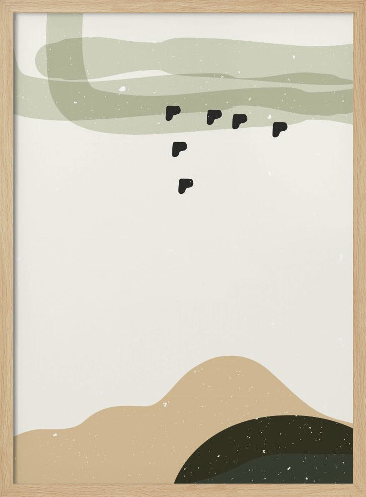 Abstract composition 9 | Poster