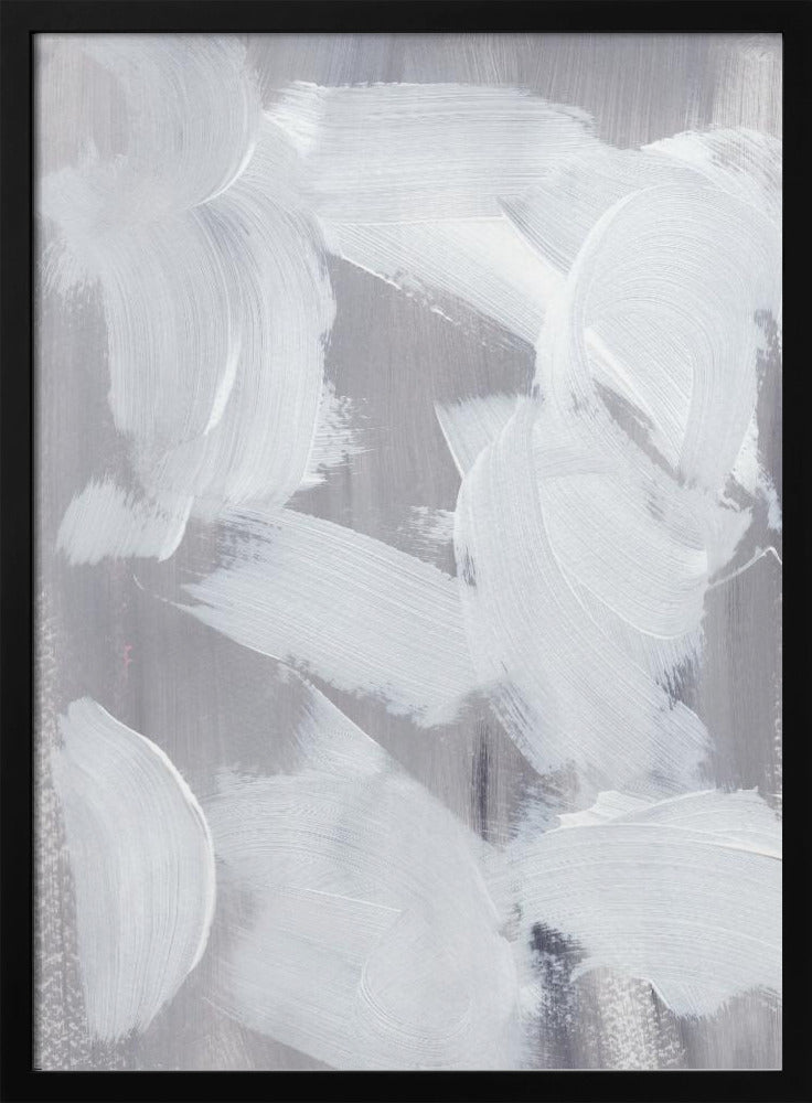 Grey touching White | Poster