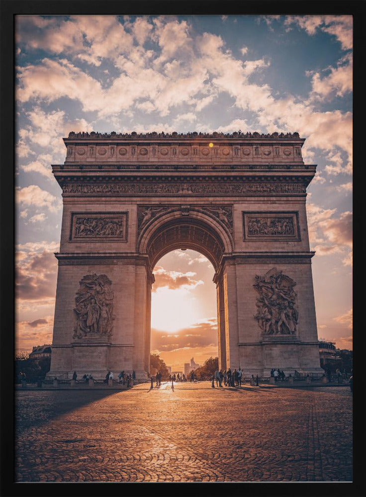 Golden Arc of Paris | Poster