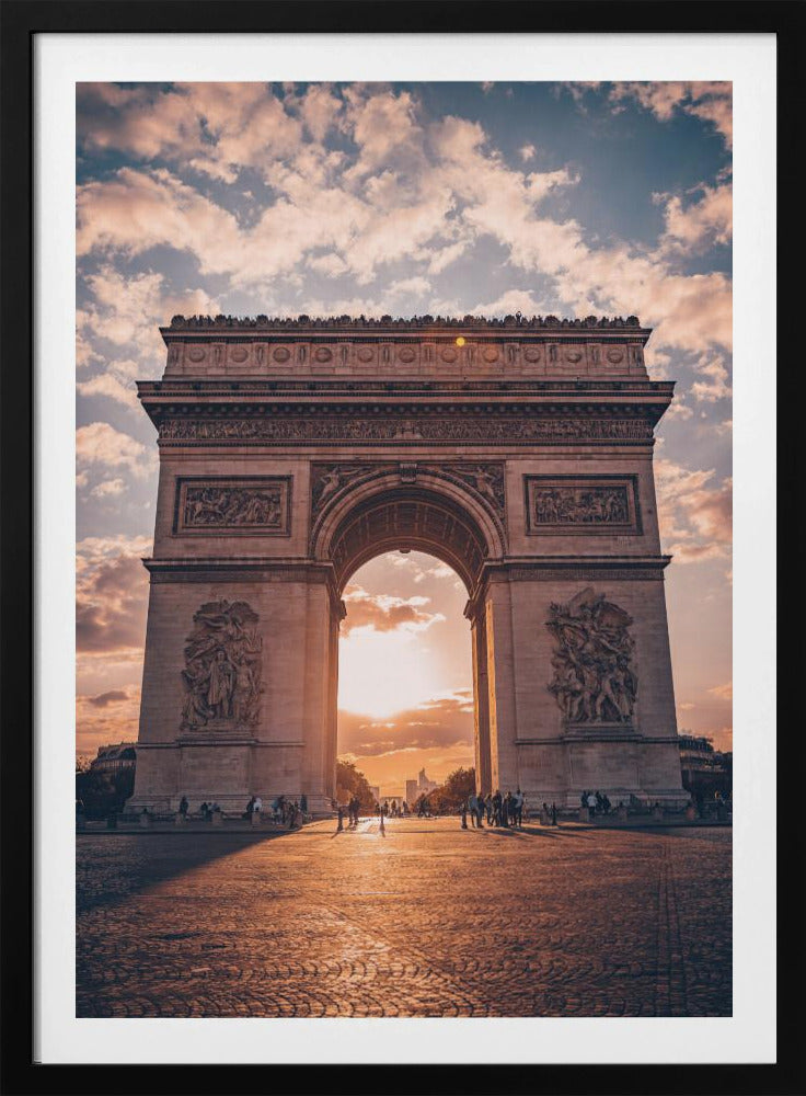 Golden Arc of Paris | Poster