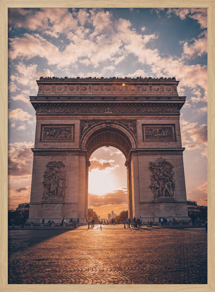 Golden Arc of Paris | Poster
