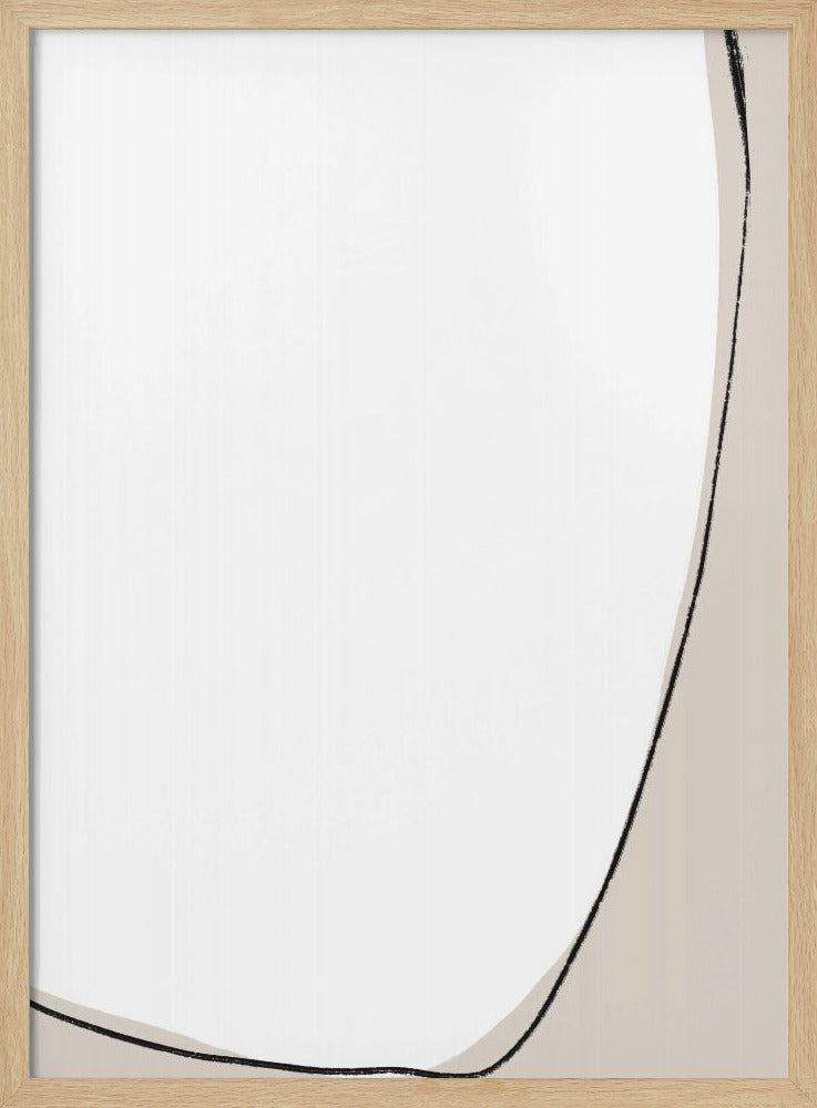 Curved Minimalism | Poster