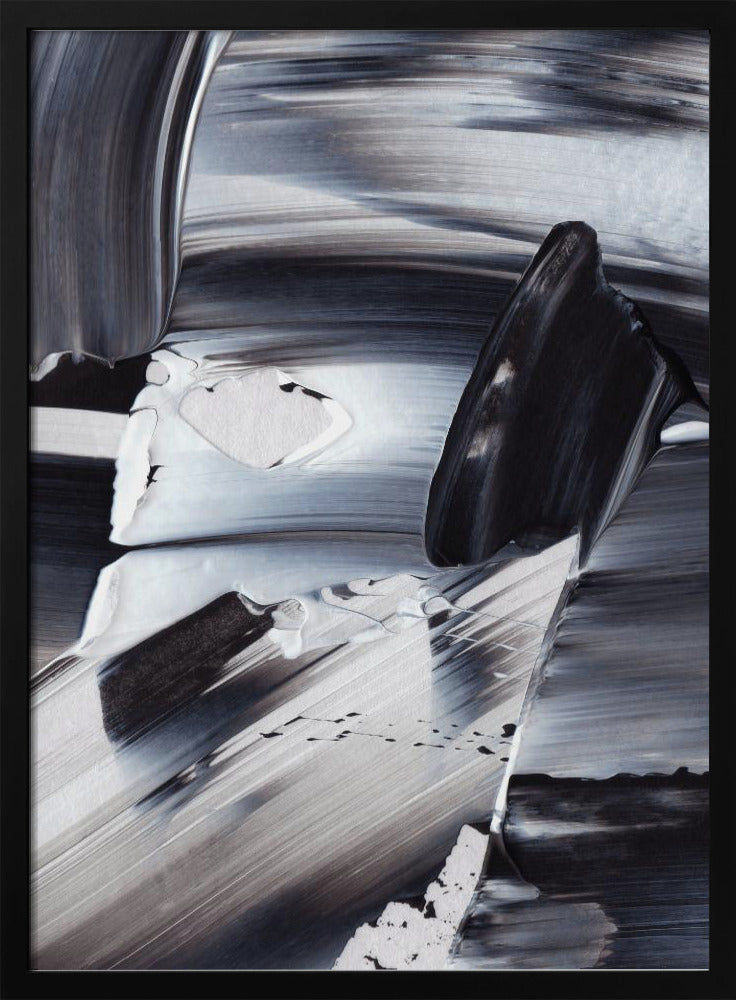 Monochrome Waves | Poster