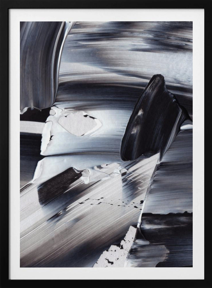 Monochrome Waves | Poster