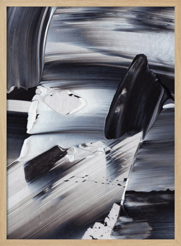 Monochrome Waves | Poster