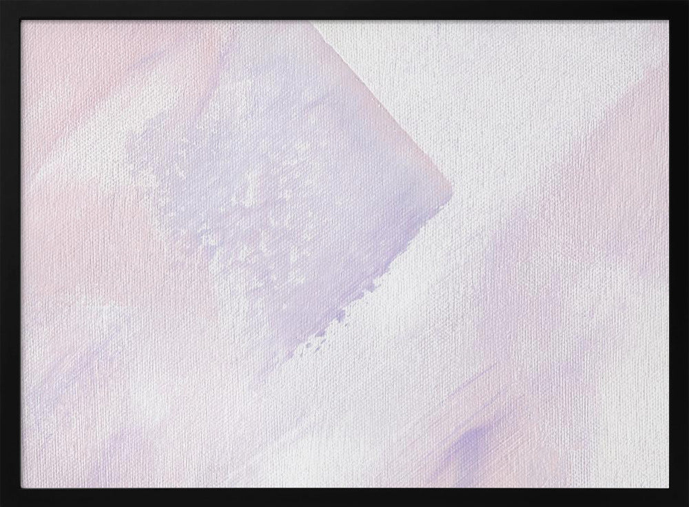Brushstrokes of Purple and Pink | Poster
