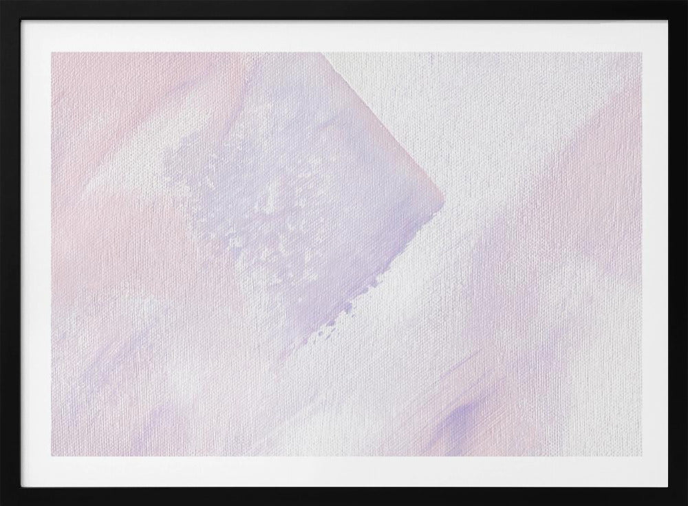 Brushstrokes of Purple and Pink | Poster
