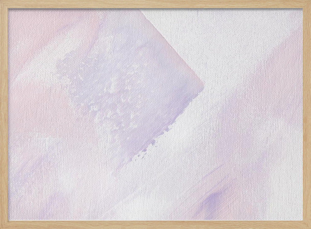 Brushstrokes of Purple and Pink | Poster