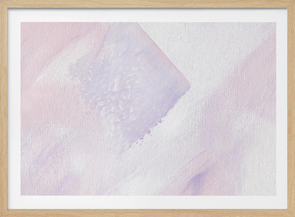 Brushstrokes of Purple and Pink | Poster