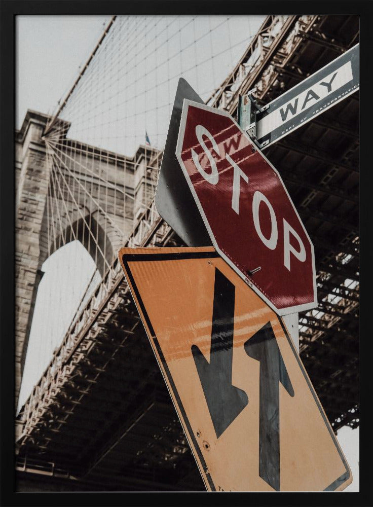 Brooklyn Bridge Stop | Poster