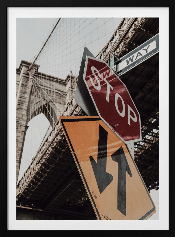 Brooklyn Bridge Stop | Poster