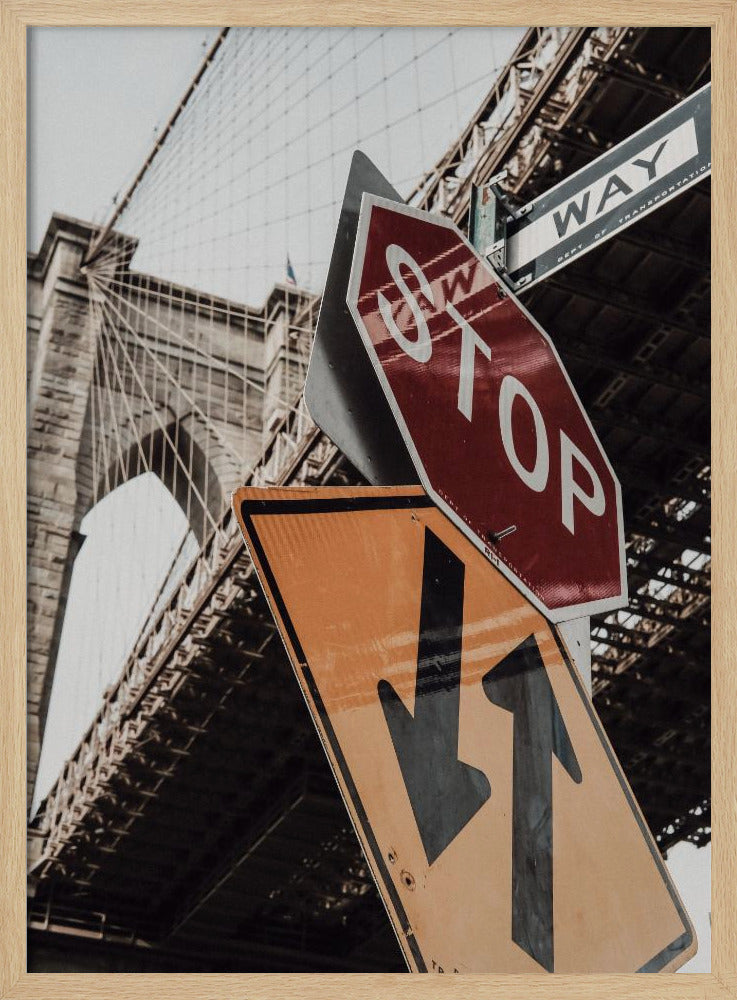 Brooklyn Bridge Stop | Poster