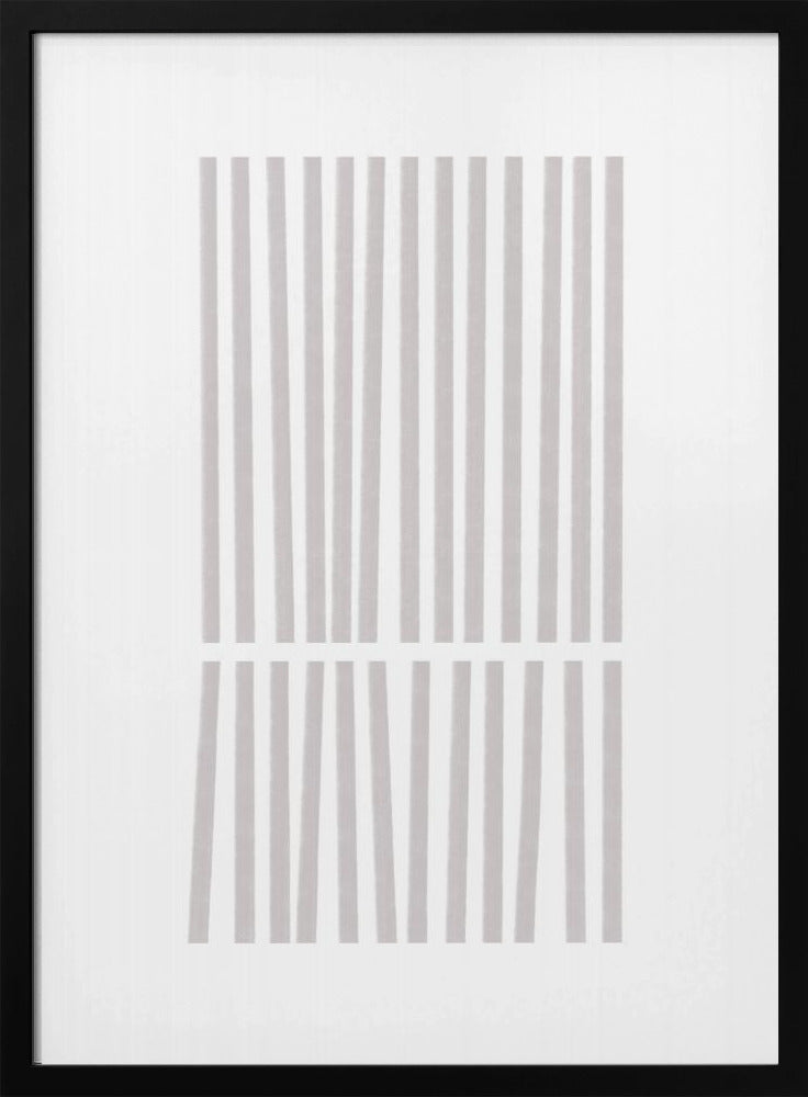 Vertical Gray Lines | Poster