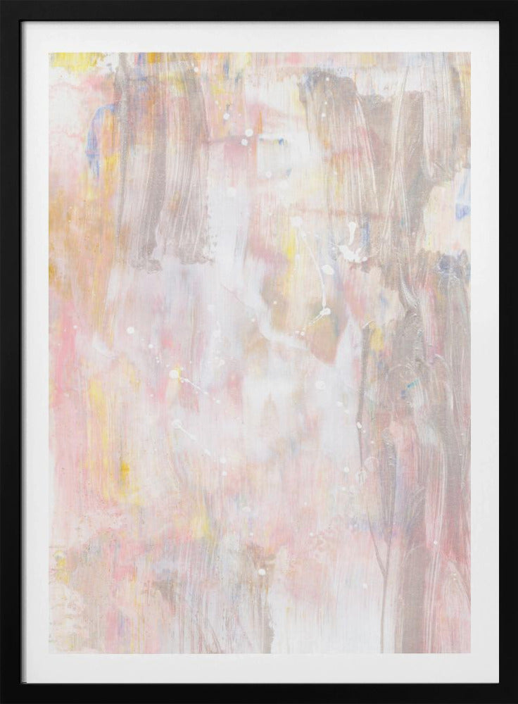 Fluid Brushstrokes and Subtle Splashes | Poster