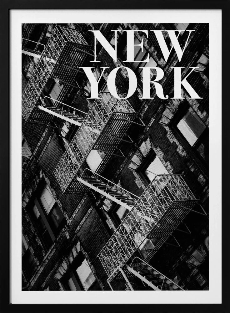 NYC Fire Escapes | Poster