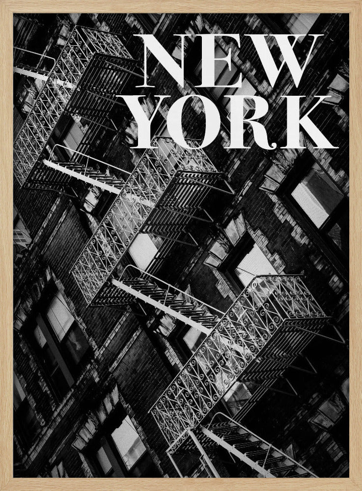 NYC Fire Escapes | Poster