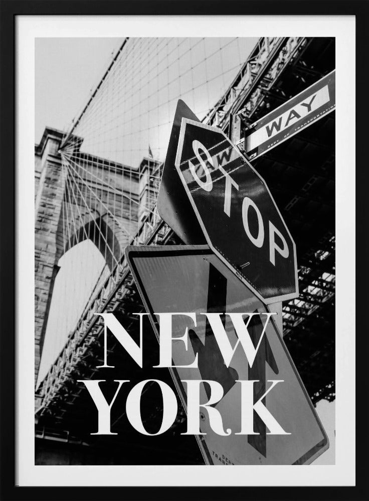 NYC Brooklyn Bridge | Poster