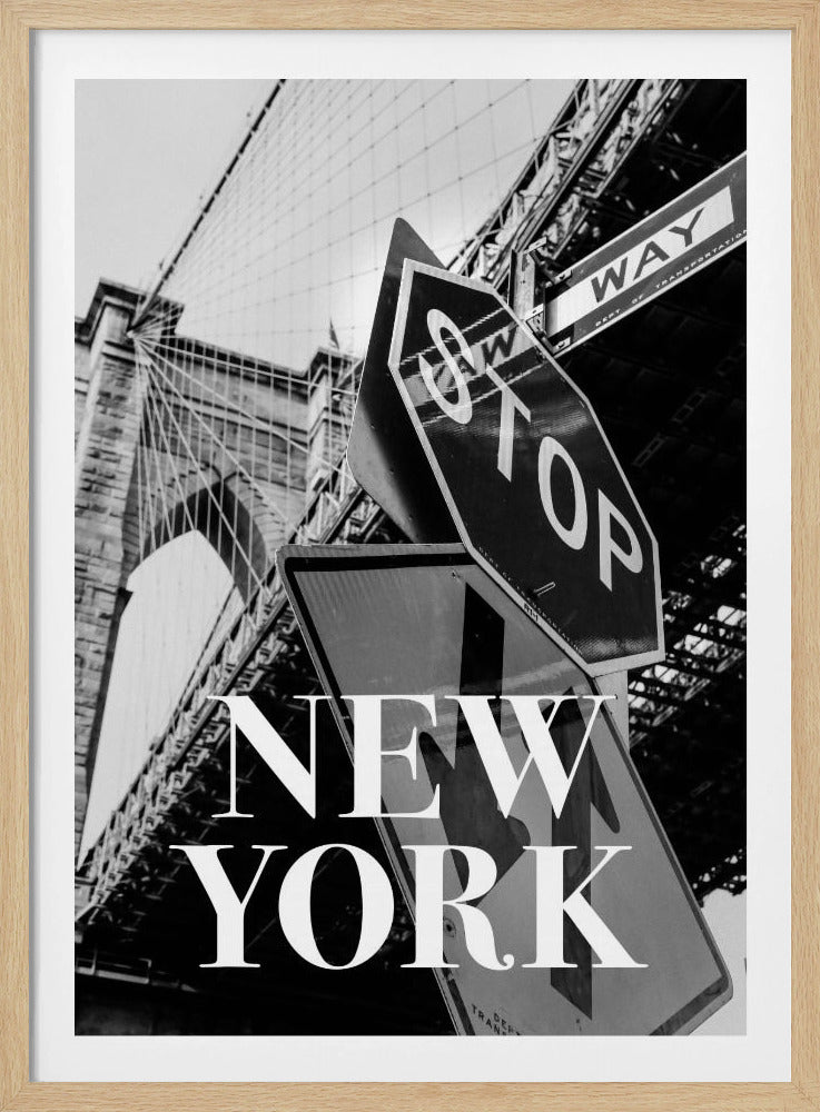 NYC Brooklyn Bridge | Poster
