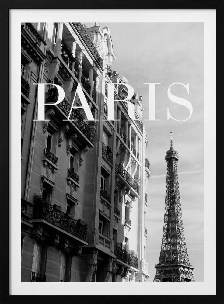Paris Text 3 | Poster