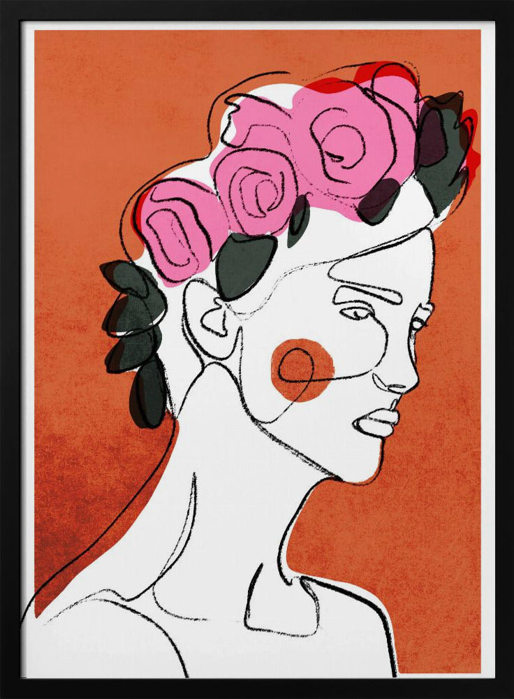 Floral Contemplation | Poster