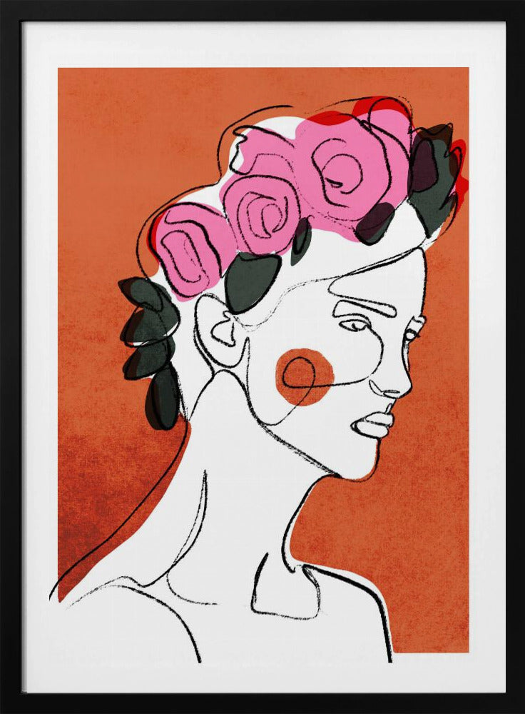 Floral Contemplation | Poster