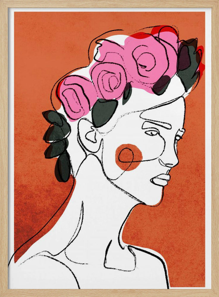 Floral Contemplation | Poster