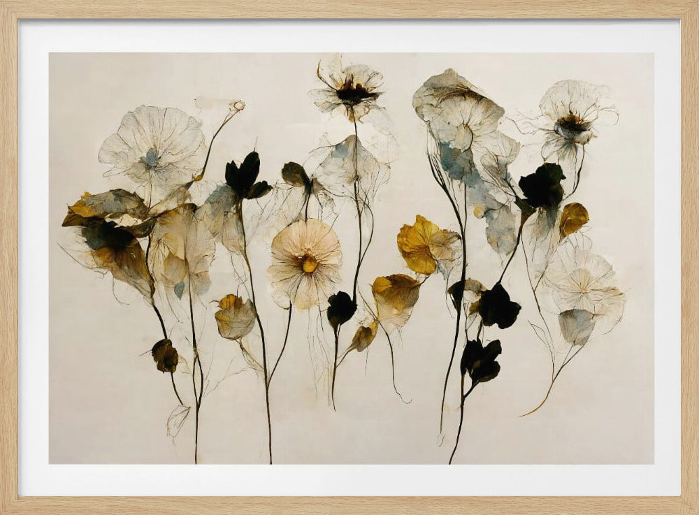 Beautiful Dry Flowers | Poster