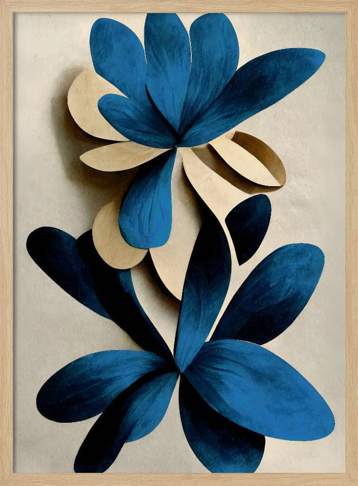 Blue Nymphaea | Poster