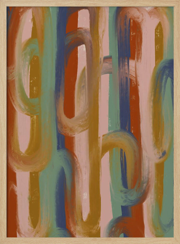 Flowing Hues Harmony | Poster