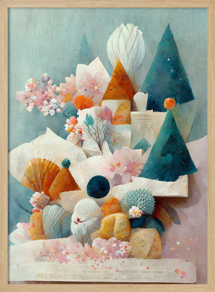 Whimsical Bloomscape | Poster