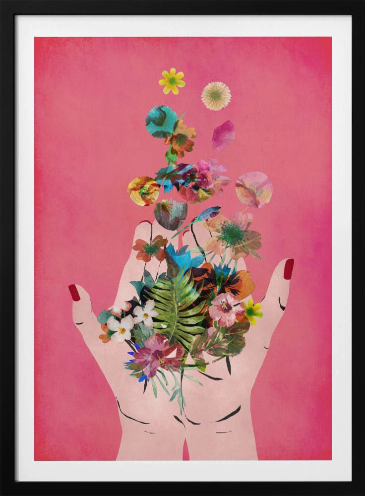 Blooming in Hands | Poster