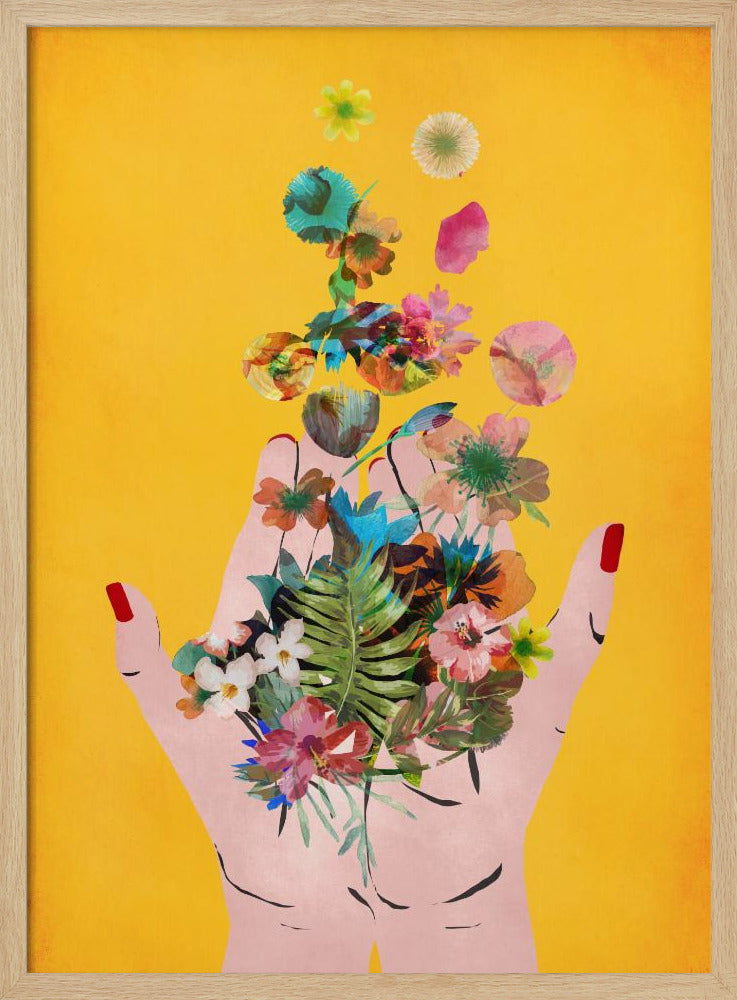 Floral Whirlwind | Poster