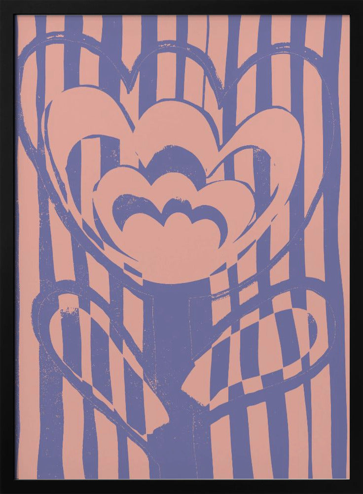 Retro Blossom Burst | Poster