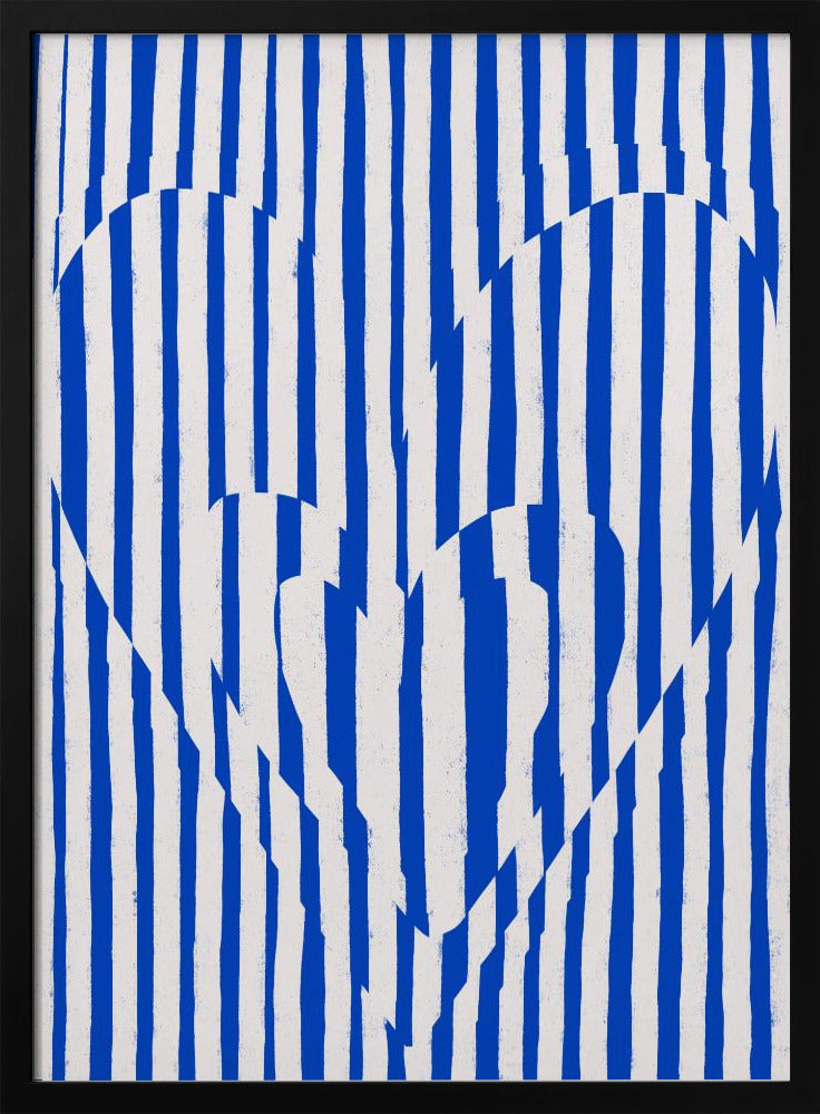 Heartbeat Stripes | Poster