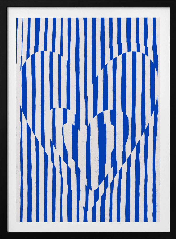 Heartbeat Stripes | Poster