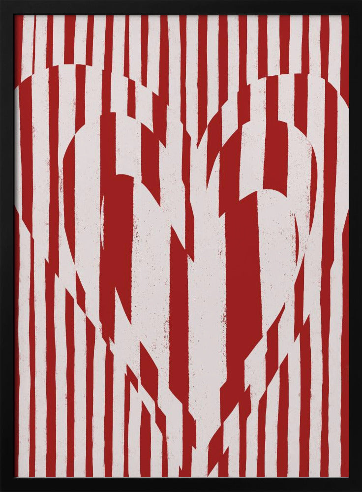 Heart in Stripes | Poster