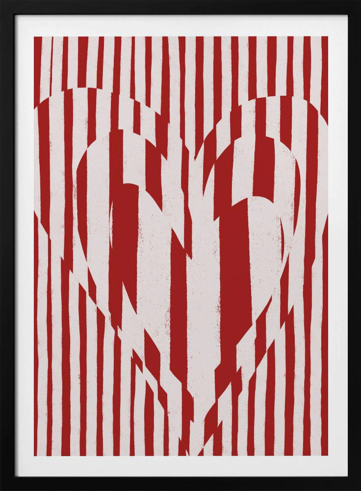 Heart in Stripes | Poster