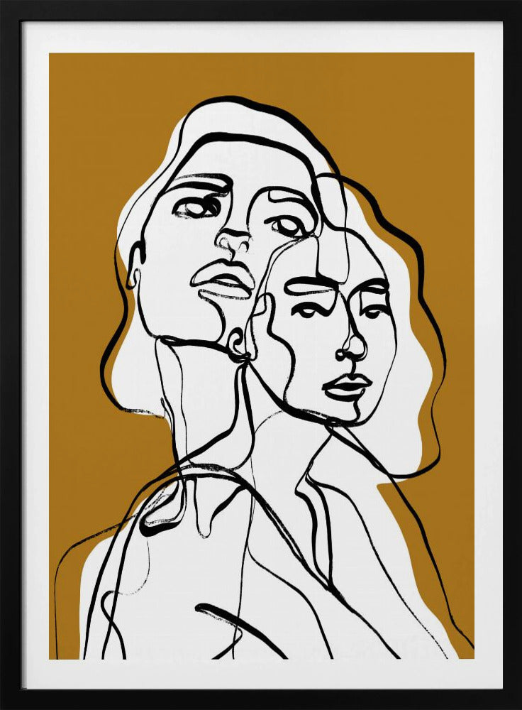 Interwoven Faces | Poster