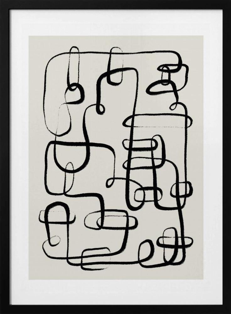 Endless Curves Dance | Poster