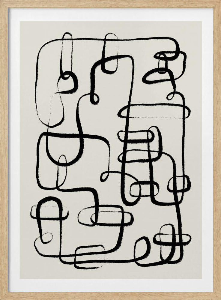 Endless Curves Dance | Poster