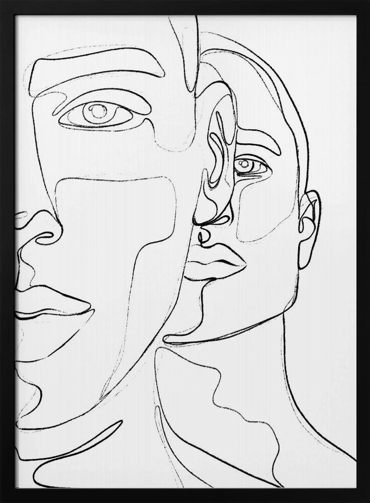 Intertwined Faces | Poster
