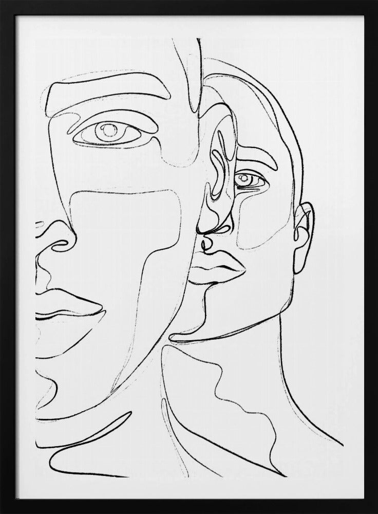 Intertwined Faces | Poster