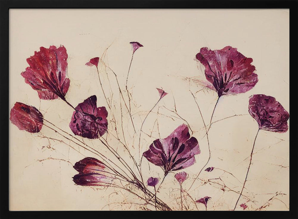 Crimson Bloom Dance | Poster