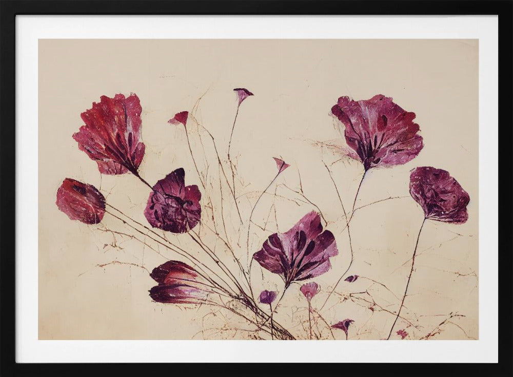 Crimson Bloom Dance | Poster